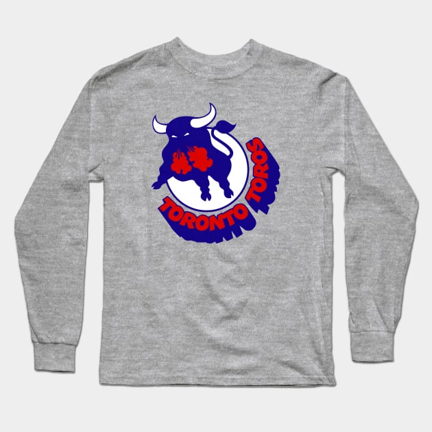 DEFUNCT - Toronto Toros Hockey Long Sleeve T-Shirt by LocalZonly